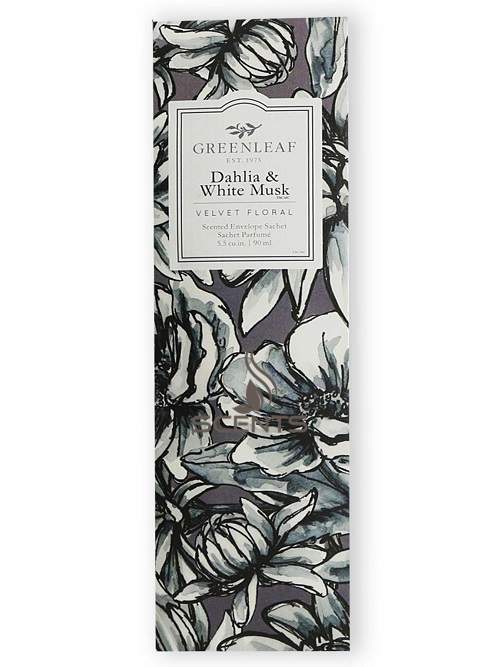 Greenleaf Далія і Білий Мускус Dahlia White Musk саше середні для дому